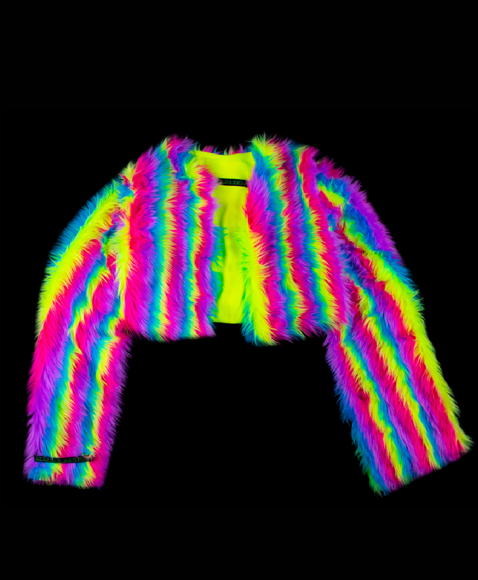 Color Fur Coat