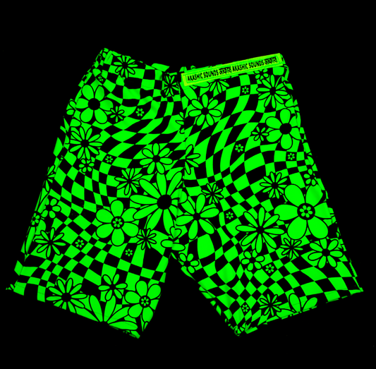 Groovy Green Active Shorts