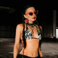 Metal Band Font Bra