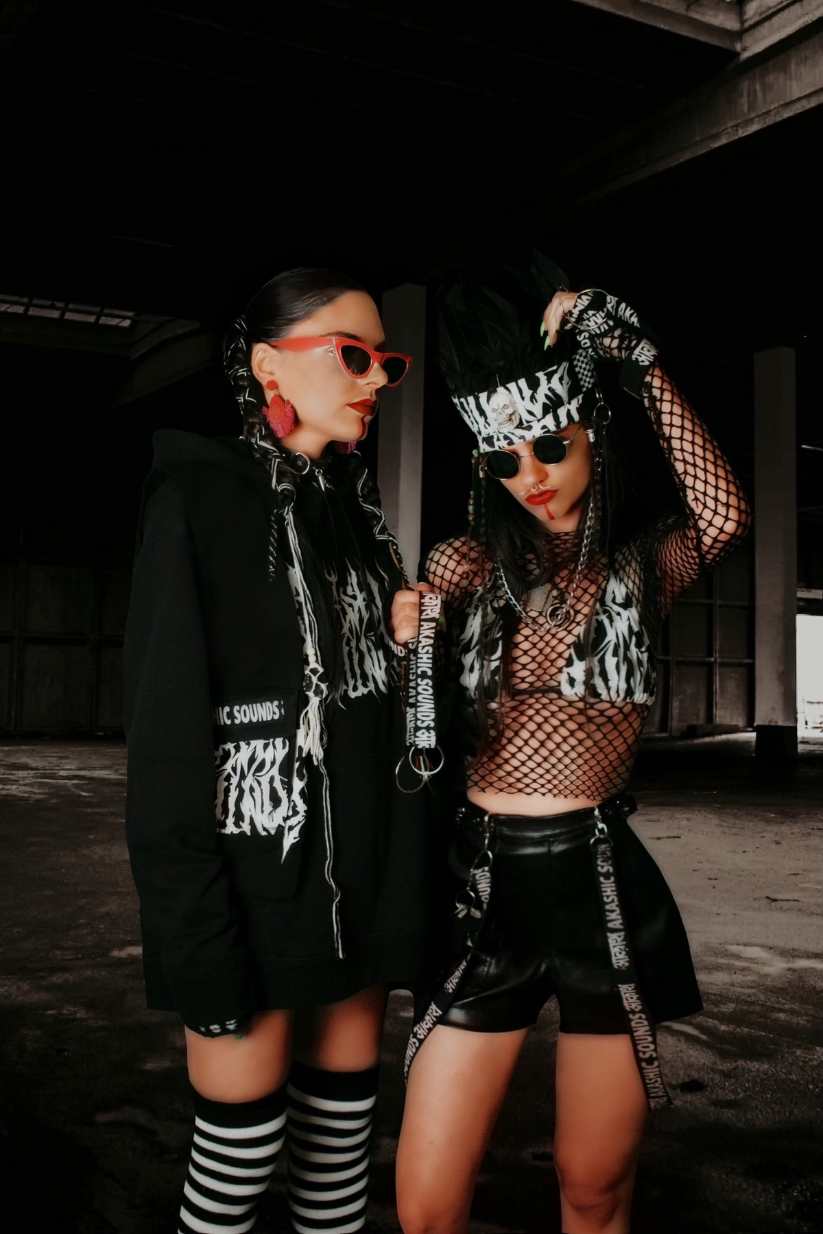 Metal Band Font Bra