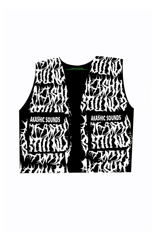Metal Band Font Vest
