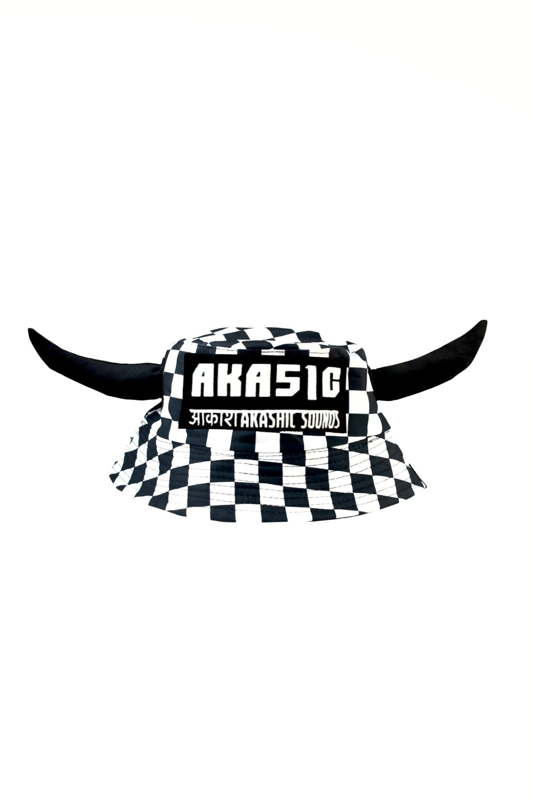 CHECKERED BUCKET HAT