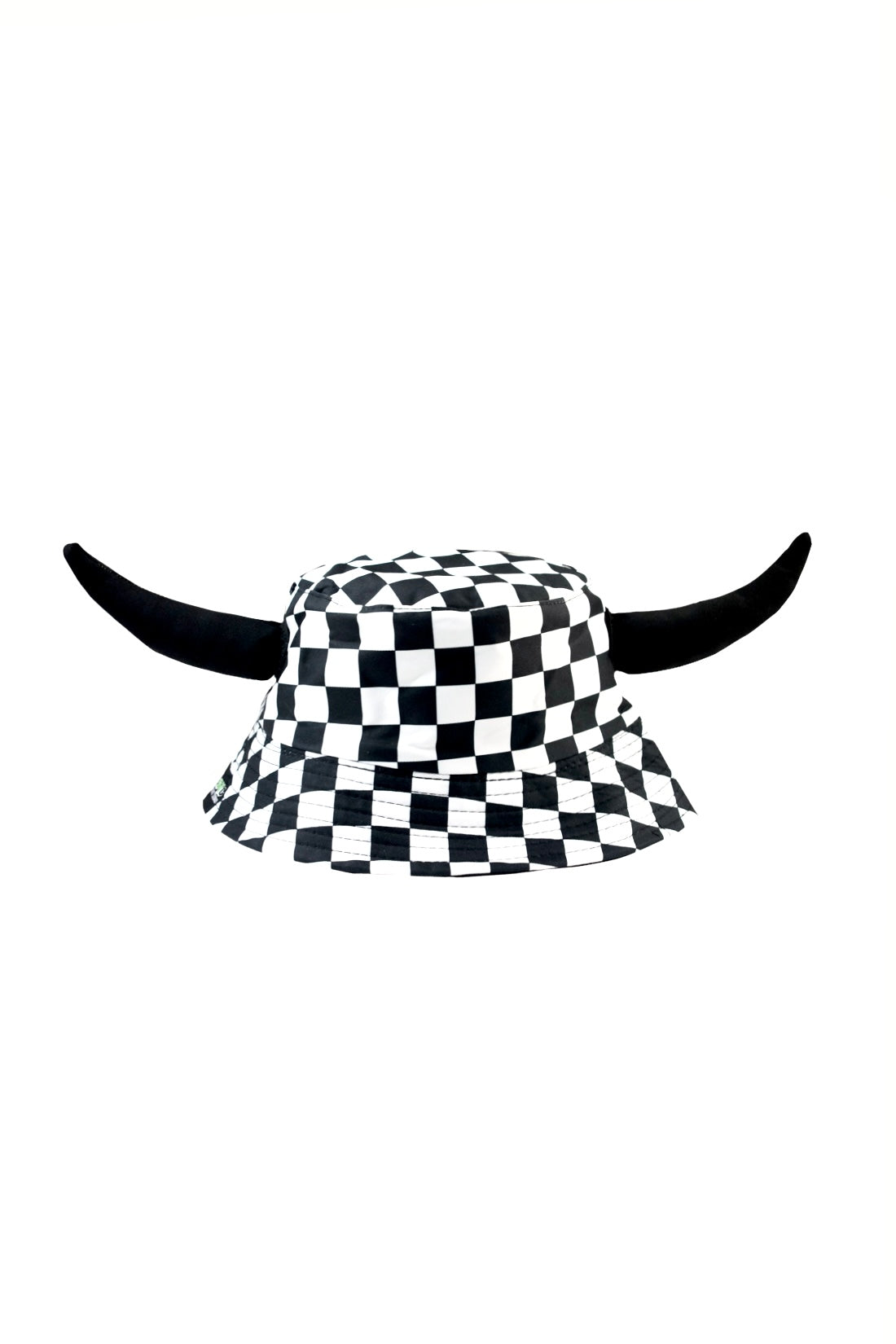CHECKERED BUCKET HAT
