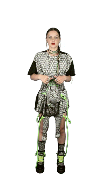 Flower Teddy Backpack