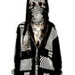Spiral Zip-Up Hoodie