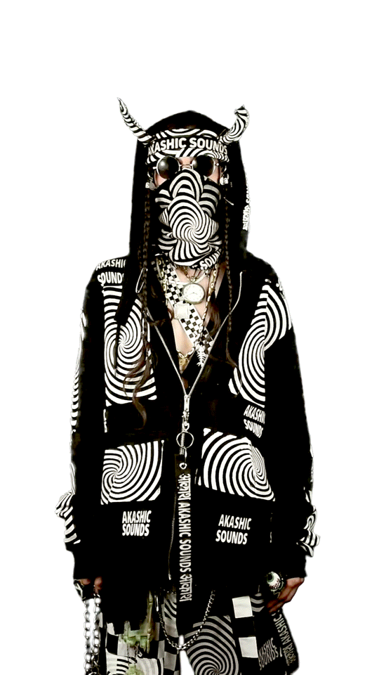 Spiral Zip-Up Hoodie