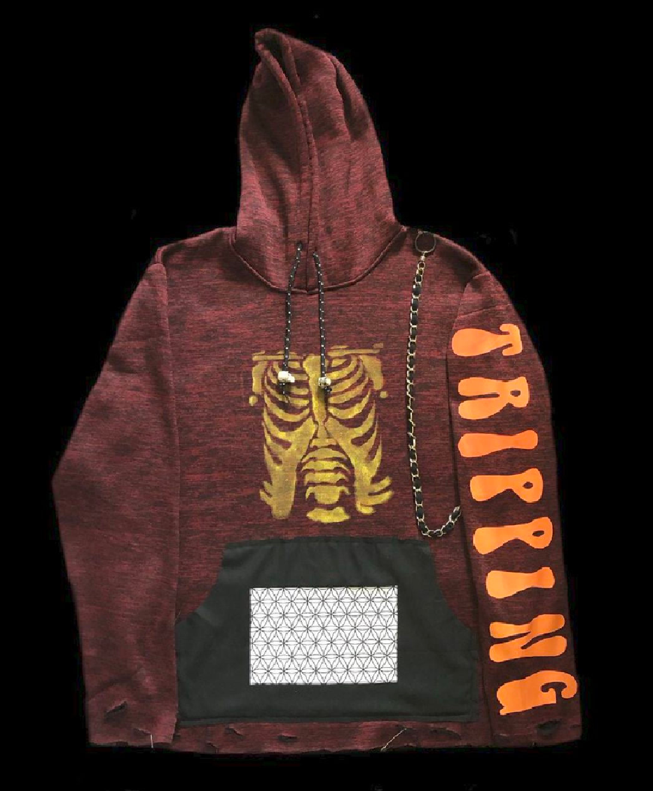 Tripping Skeleton Sweater