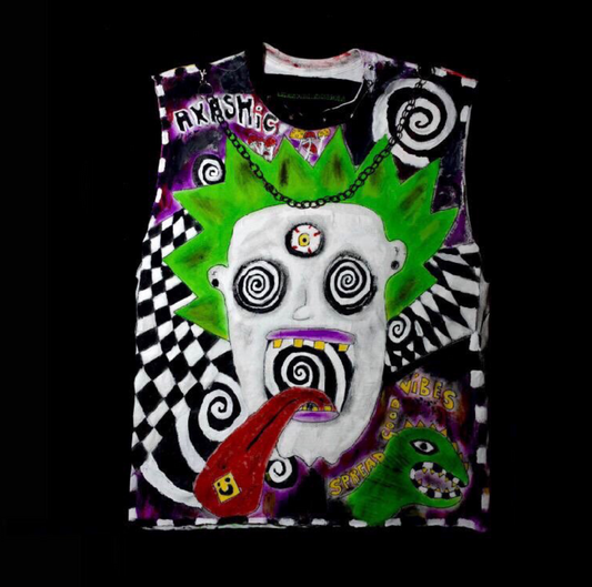 "Dimensions" Sleeveless Shirt