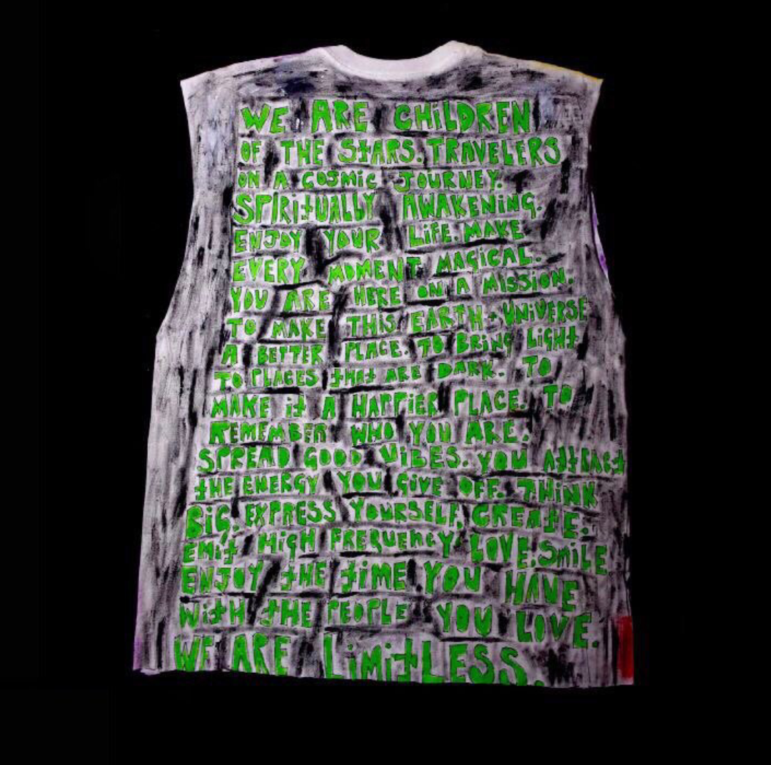 "Dimensions" Sleeveless Shirt