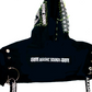 Tech Distressed Cropped Hoodie