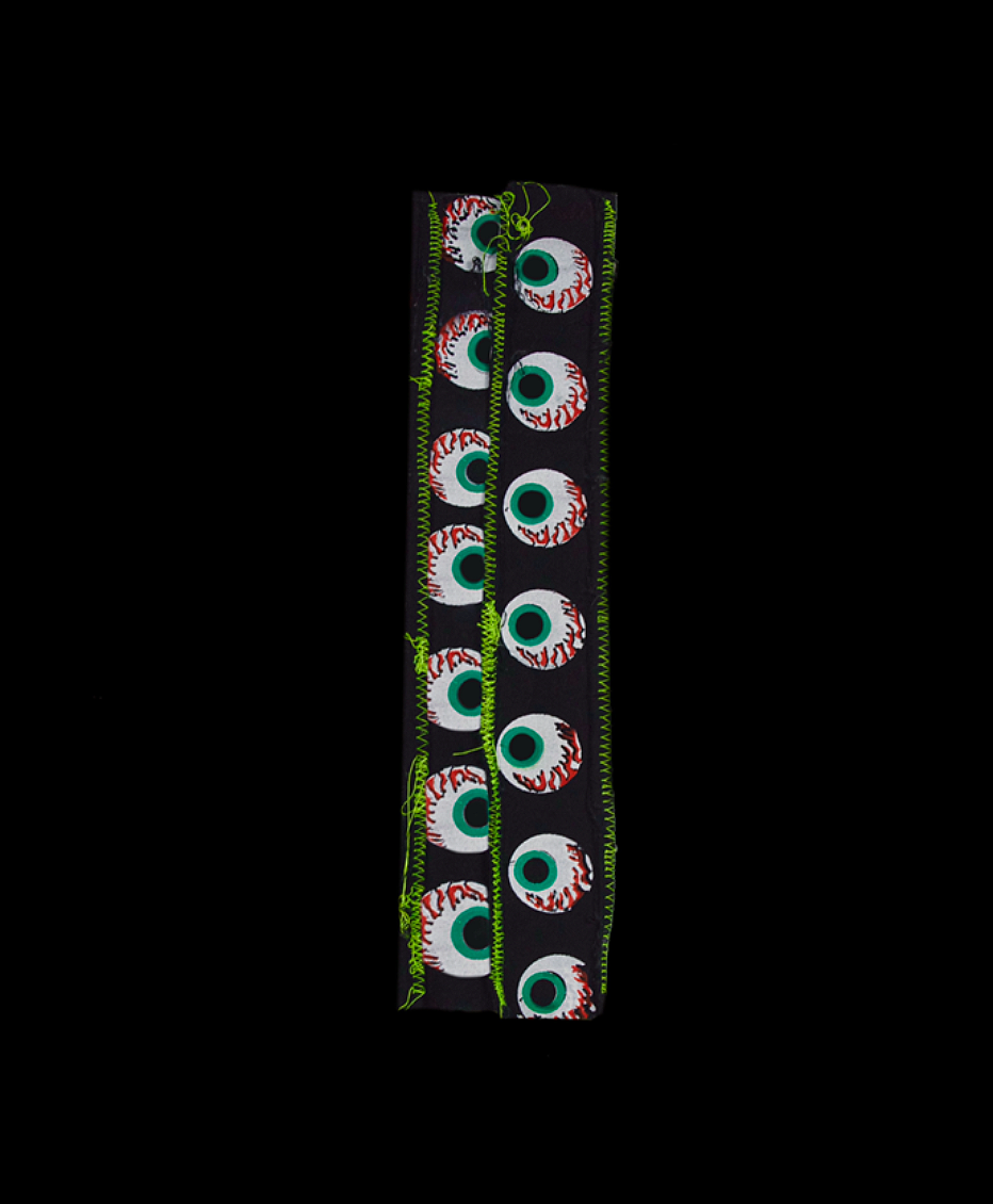 Eyeball Patchwork Leg Warmer