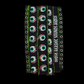 Eyeball Patchwork Leg Warmer