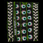 Eyeball Patchwork Skirt