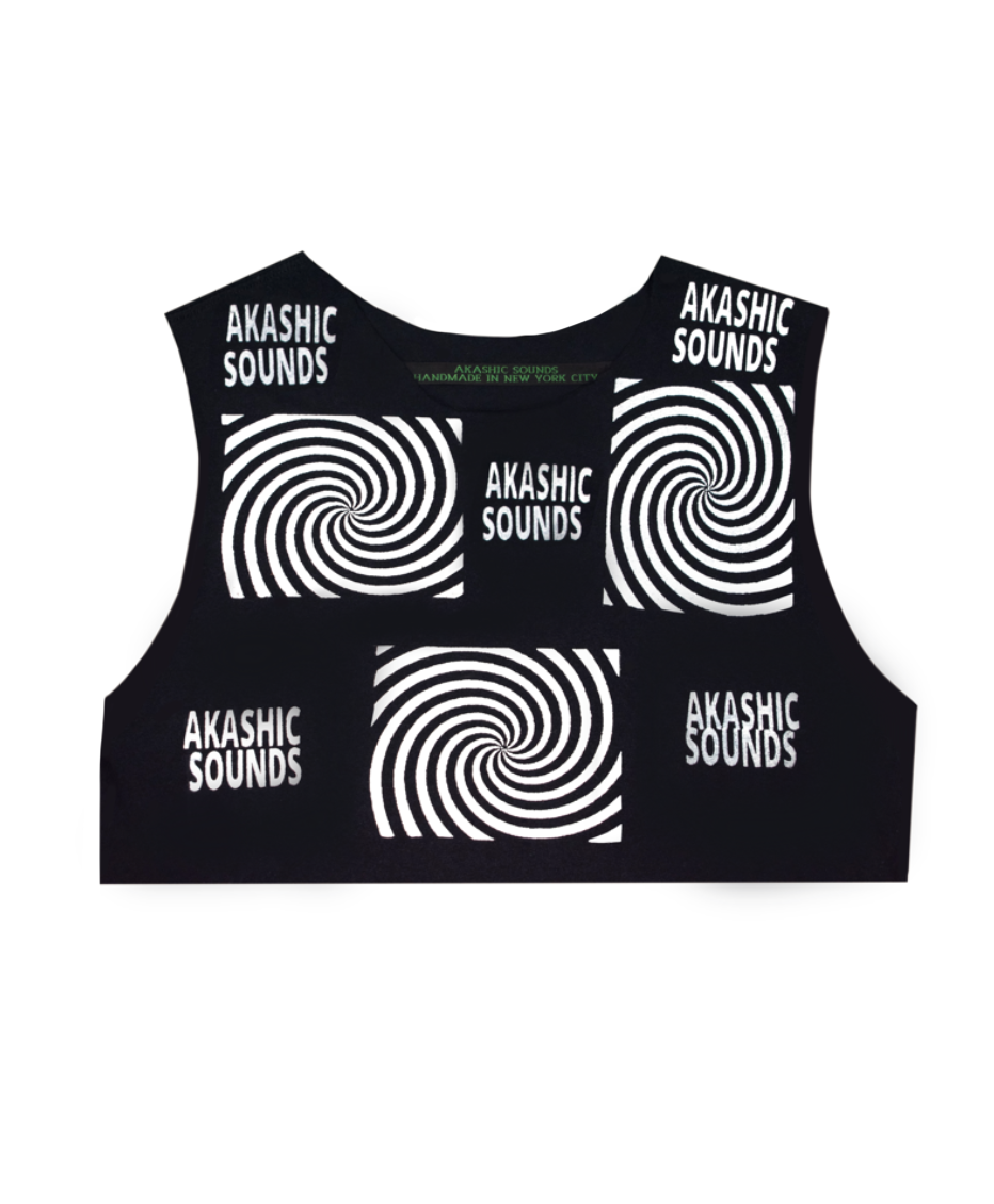 Dimensions Black Crop Top