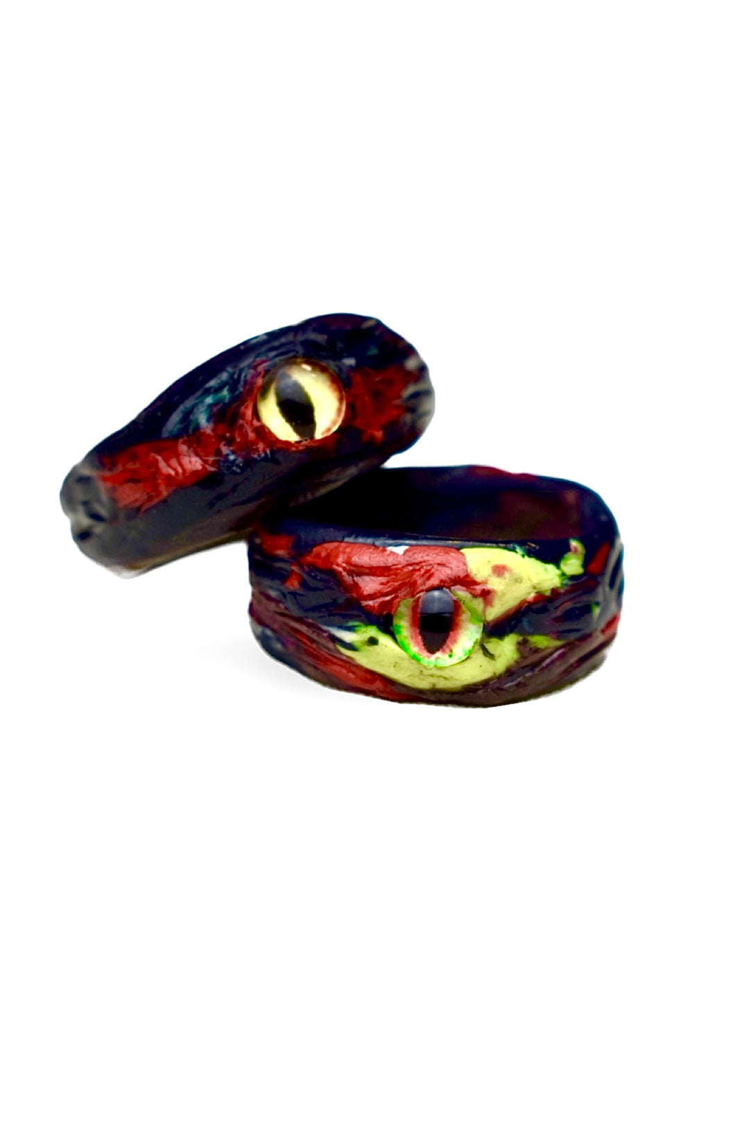 Dragon Eye Ring Red/Black
