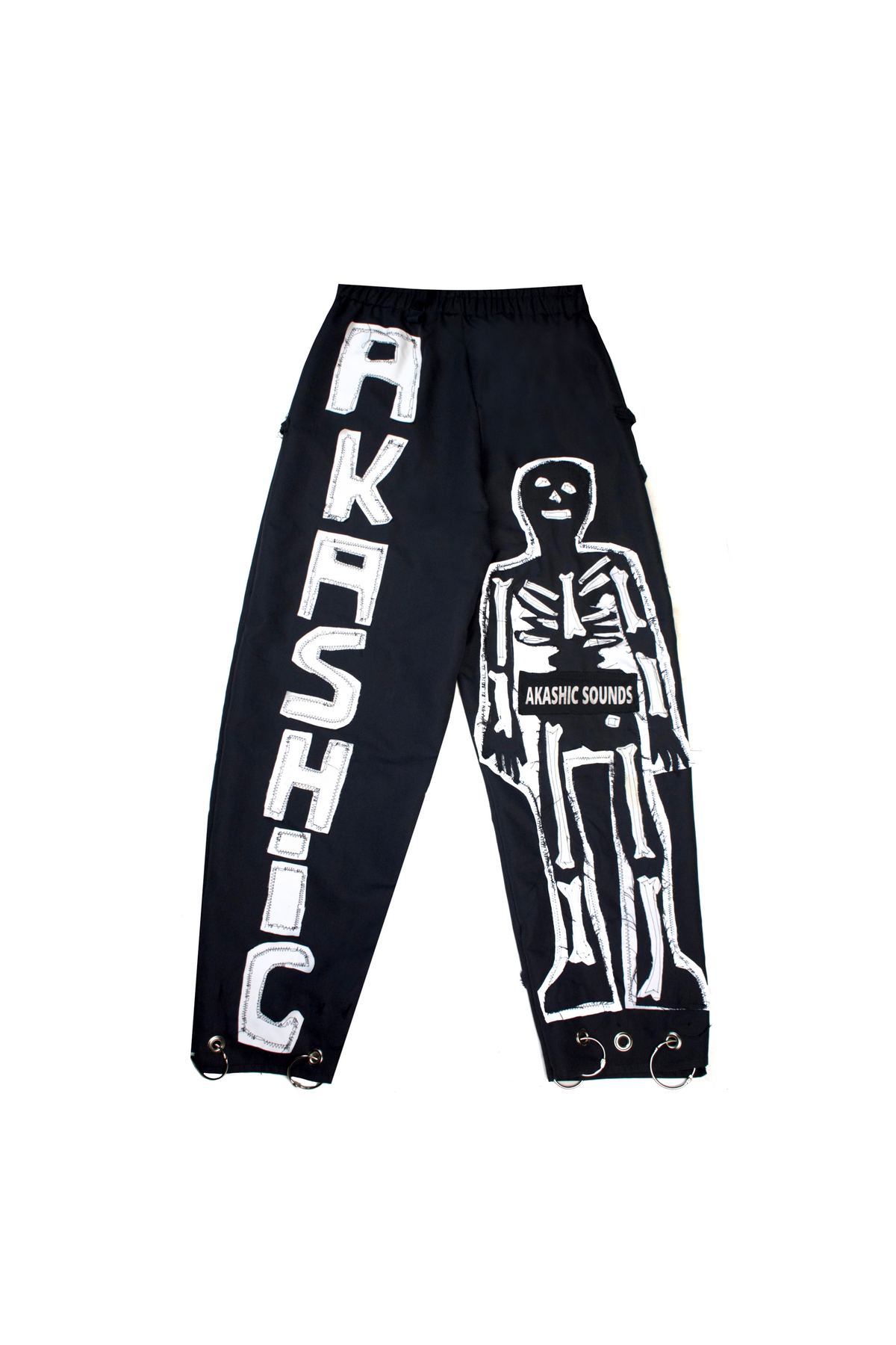 Patchwork Skeleton Pants