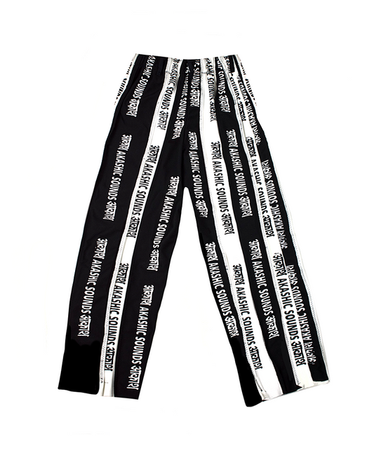 Akashic Patchwork B+W Dimensions Pants