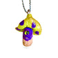 Yellow Cap Mushroom Necklace