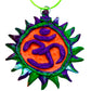 Om Shakti Pendant (Purple)