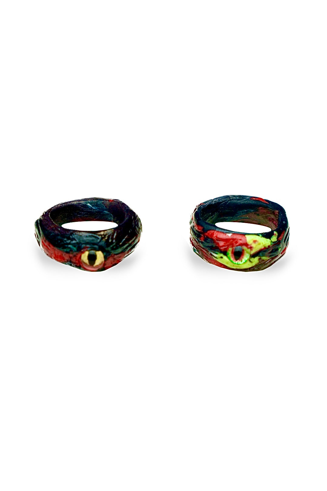 Dragon Eye Ring Red/Black
